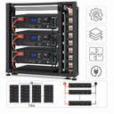 Serie de batteries LiFePO4 51,2V rack - 4